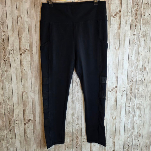 St. Gottex Pants - Women's X by Gottex Black Leggings Size L